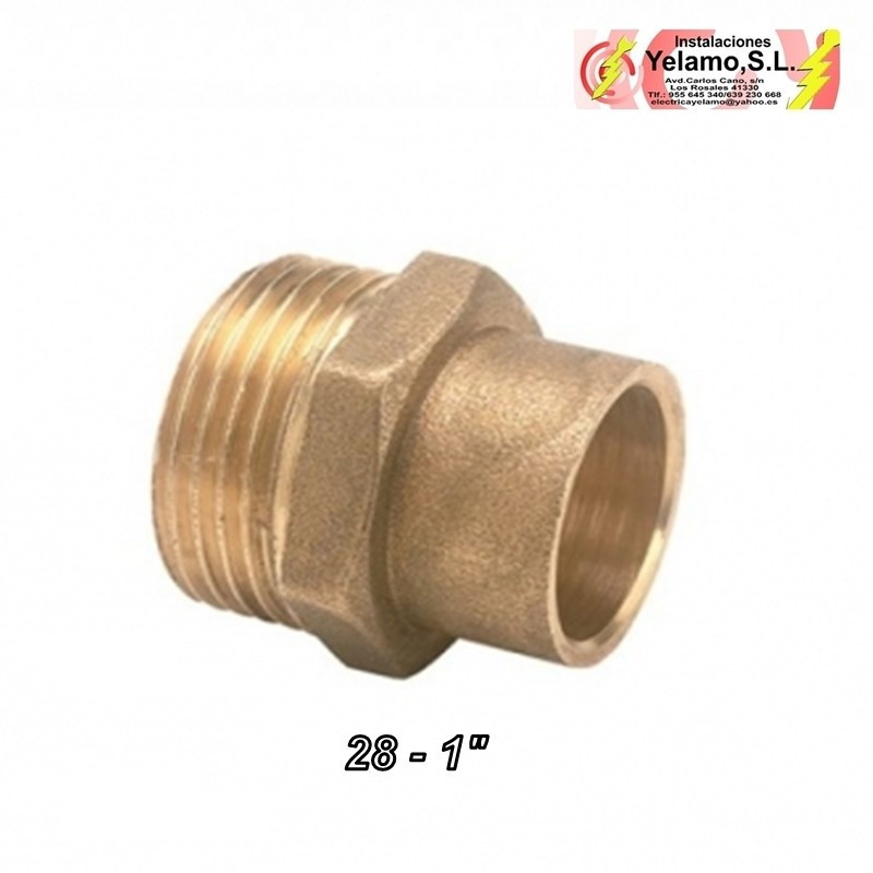 ENLACE MACHO 28 - 1"