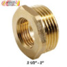 REDUCCIÓN LATÓN 2 1/2" A 2"