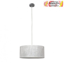 COLGANTE ASUNCION 4XE27 GRIS REGX50D