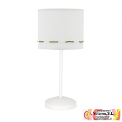 SOBREMESA TRAZOS 1XE14 VERDE 17D