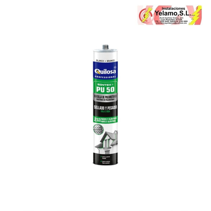 MASILLA DE POLIURETANO BLANCA 300 ML