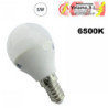 BOMBILLA LED 4W E-14 ESFERICA 3200K