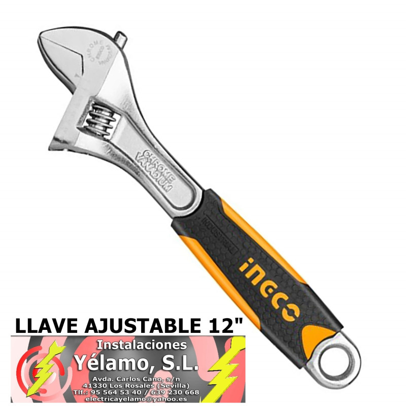 Llave ajustable 12"