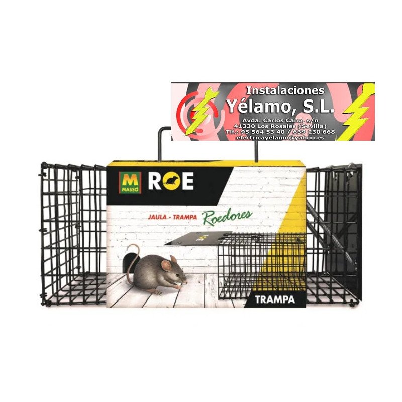 RATONERA METÁLICA ROE