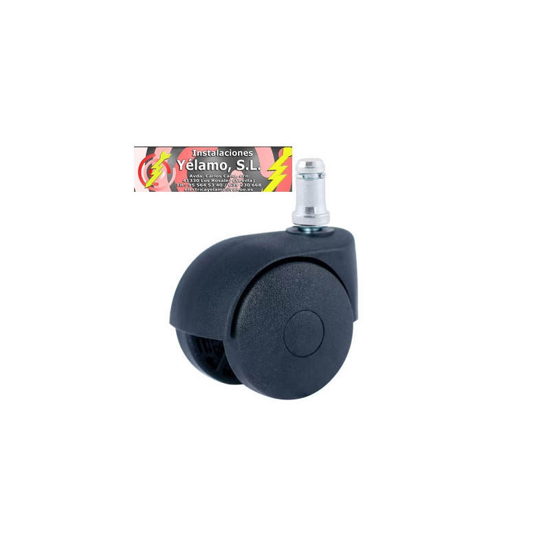 RUEDA ESPIGA 50 MM 2 UNIDADES