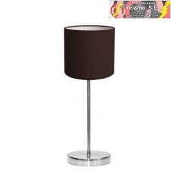 SOBREMESA PLANETARIO CROMO/MARRON 1XE14 (39X16)