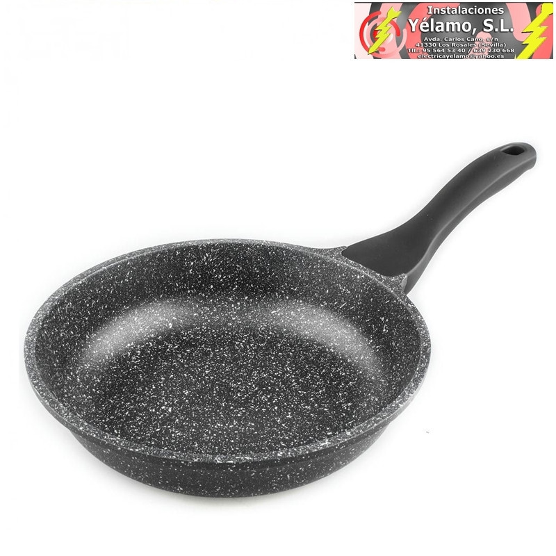 SARTEN 20cm PIEDRA MARMOL ALUMINIO