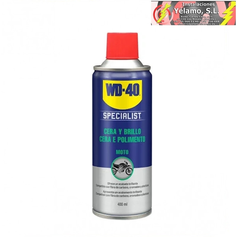 CERA Y BRILLO WD40 400ml