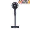 VENTILADOR DE PIE MONTECRISTO GRANITO 40W 3VELOCIDADES 3ASPAS FIJO Y ROTATORIO 102X30,5X30,5cm
