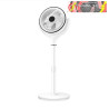 VENTILADOR DE PIE CHORLITO BLANCO 40W 6VEL OSCILACION 3D REGX34X34 REMOTO,TEMPORIZADOR TÁCTIL