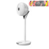 VENTILADOR DC 2 EN 1 SINTRA BLANCO 35W 12VEL OSCILACION.3D REMOT.TEMPORIZ.54/89X32X32cm