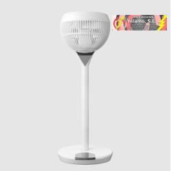 VENTILADOR DC 2 EN 1 SINTRA BLANCO 35W 12VEL OSCILACION.3D REMOT.TEMPORIZ.54/89X32X32cm