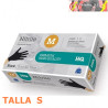 GUANTES NITRILO COLOR NEGRO TALLA S