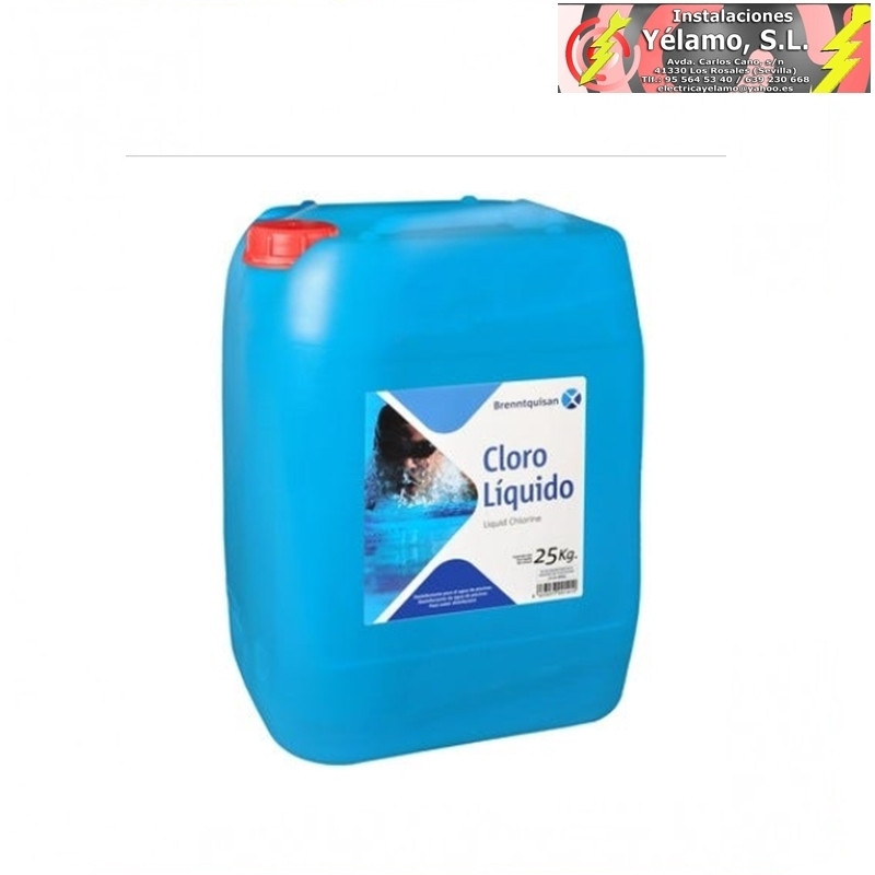 CLORO LÍQUIDO 20 litros
