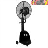 VENTILADOR NEBULIZADOR DE PIE NAPOLEON NEGRO 1 VELOCIDAD 260W 3 ASPAS 175X65X55cm TANQUE AGUA 49L ROTATORIO