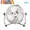 VENTILADOR INDUSTRIAL LIBIS 60W CROMO 40D 3 VELOCIDADES 44X48,5X27,5 cm