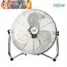 VENTILADOR INDUSTRIAL LIBIS 100W CROMO 52D 3 VELOCIDADES 54X56X22 cm