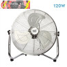 VENTILADOR INDUSTRIAL LIBIS 120W CROMO 55D 3 VELOCIDADES