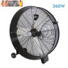 VENTILADOR INDUSTRIAL MAXIMUM 360W NEGRO