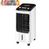 CLIMATIZADOR EVAPORATIVO IMPAÑA BLANCO/NEGRO 80W 3VEL 4LITROS OSCILANTE, PORTATIL C/ACUMULADOR DE FRIO 57X26,5X23