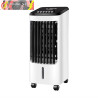 CLIMATIZADOR EVAPORATIVO IMPERIO BLANCO/NEGRO 80W 3VEL 4LITROS OSCILANTE, C/ACUMULADOR DE FRIO, REMOTO Y TEMPORIZADOR 57X26,5X23