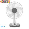 VENTILADOR SOBREMESA ARROYO GRANDE BLANCO/GRIS 3 VELOCIDADES 45W 5 ASPAS OSCILANTE Y ROTATORIO 65X43X26cm