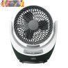 VENTILADOR SOBREMESA NAVIA NEGRO/BLANCO 40W 4 VELOCIDADES ORIENTABLE ROTATORIO, REMOTO, TEMPORIZADOR Y DISPLAY