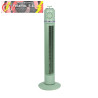 VENTILADOR TORRE HURACAN VERDE 45W, 3 VELOCIDADES, TEMPORIZADOR, FIJO Y ROTATORIO 75X22X22cm