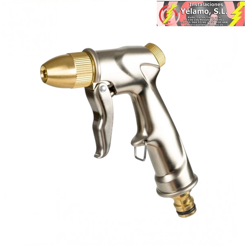 PISTOLA REGAR 2 FUNCIONES LATON