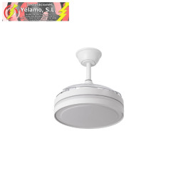 VENTILADOR DC ESPARTA PEQUE 44W 5182LM BLANCO 72D 3ASPAS 3000-4000-6000K REMOTO+TEMPORIZADOR+MEMORIA