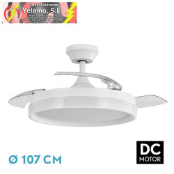 VENTILADOR DC ZENIT BLANCO...