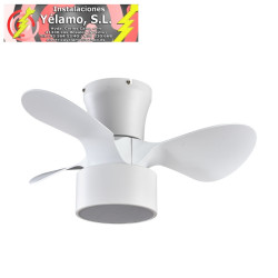 VENTILADOR DC 24W NATASHA CANIZO/BLANCO 70D 3 ASPAS 6VEL. 2390LM 3 COLORES REMOTO,MEMORIA,TEMPORIZADOR