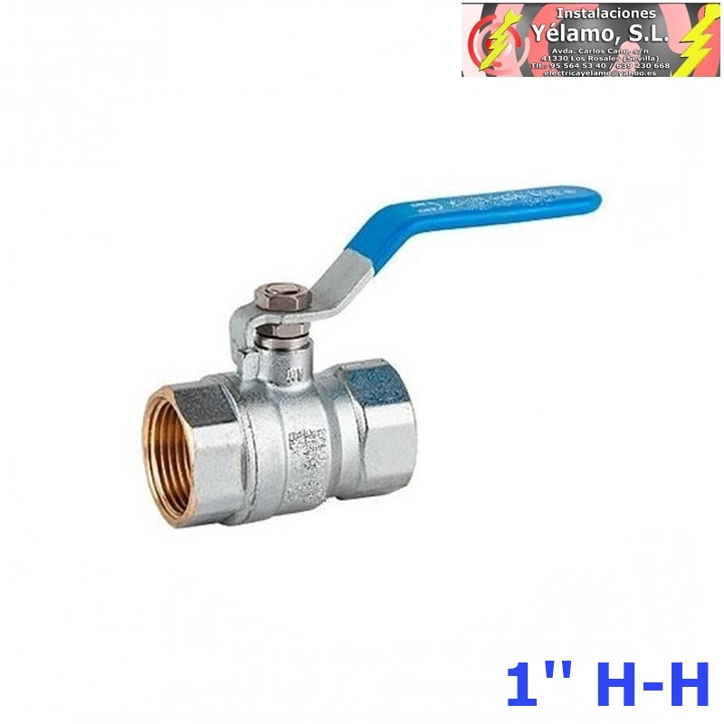 LLAVE DE BOLA 1'' H-H