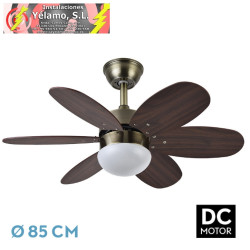 VENTILADOR DC ALVES 2XE27...