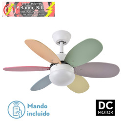 VENTILADOR DC ALVES 2XE27...