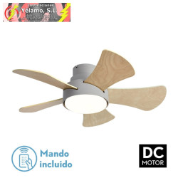 VENTILADOR 25W DC GRIS...