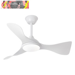 VENTILADOR DC CAIMAN 36W 3600LM BLANCO 89D 3ASP 6V 3000-4500-6500K REMOTO+REG.INTENSIDAD+MEMORIA+TEMPORIZADOR