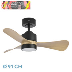VENTILADOR DC ZEPELIN 18W...