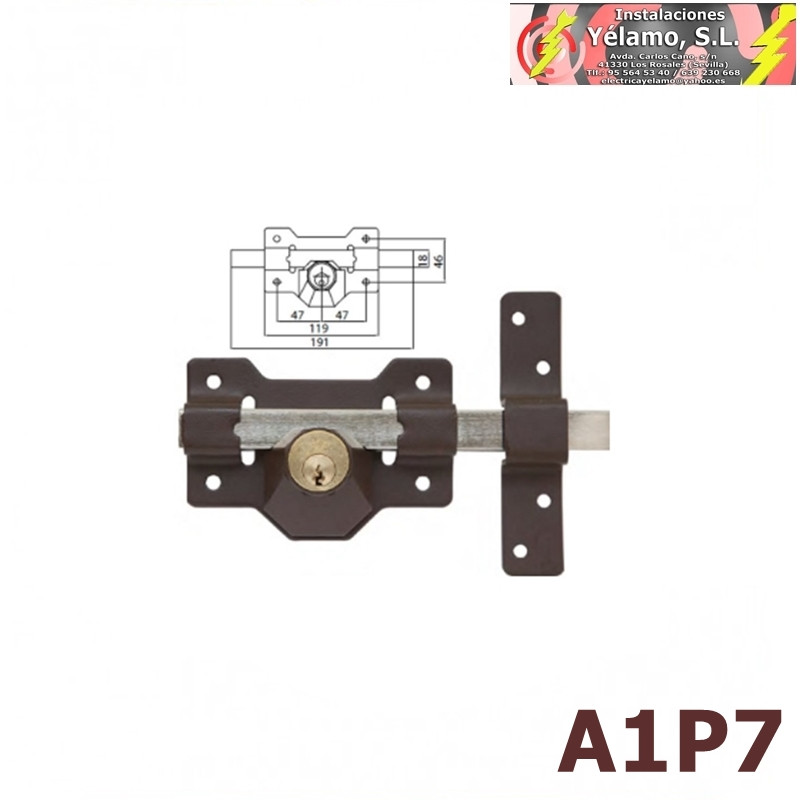 CERRADURA CAYS A1P7