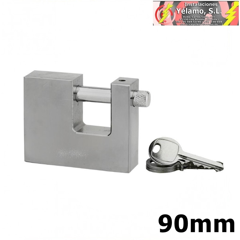 CANDADO CUADRADO 90mm