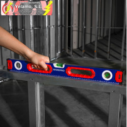 NIVEL CON BASE MÁGNETICA 60cm WORKPRO
