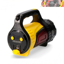 LINTERNA LED CAÑÓN 10W RECARGABLE ALUMINIO