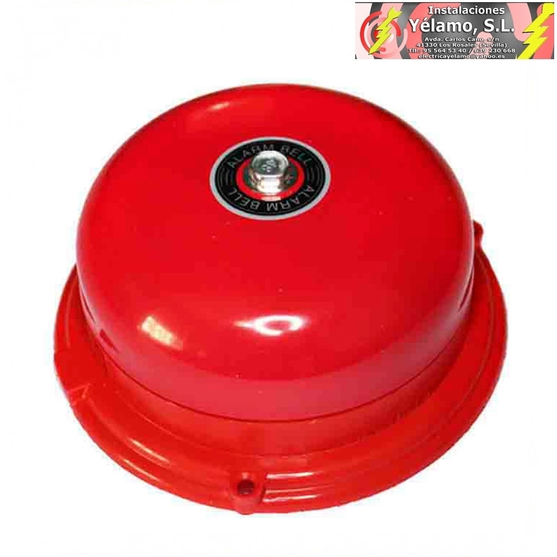 TIMBRE CAMPANA INDUSTRIAL Ø150mm