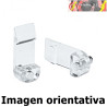SOPORTE CRISTALES TRANSPARENTE (2 uds)