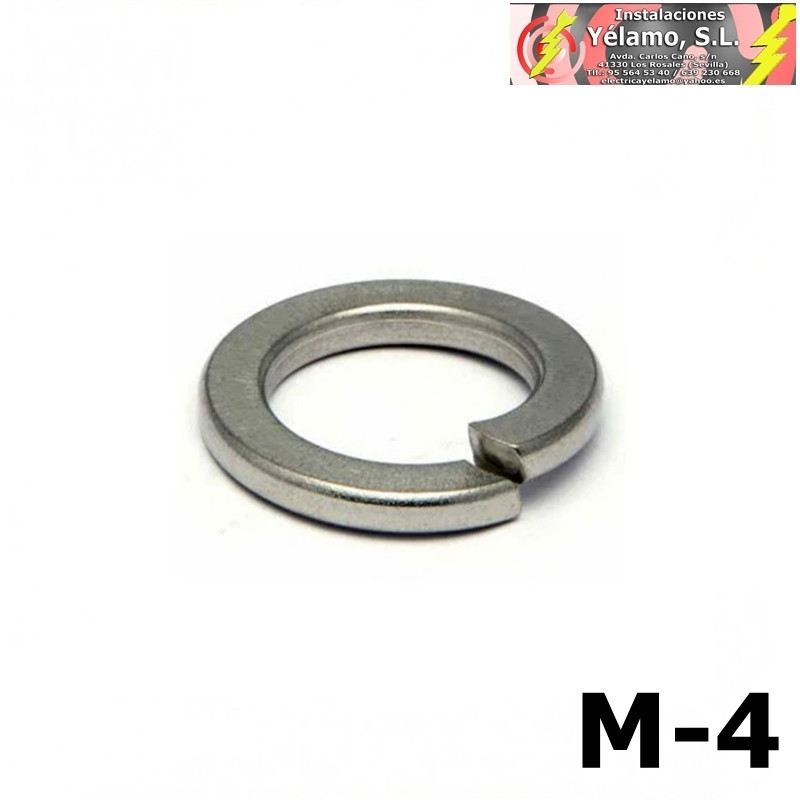 ARANDELA GROWER MÉTRICA 4 (1 unidad)