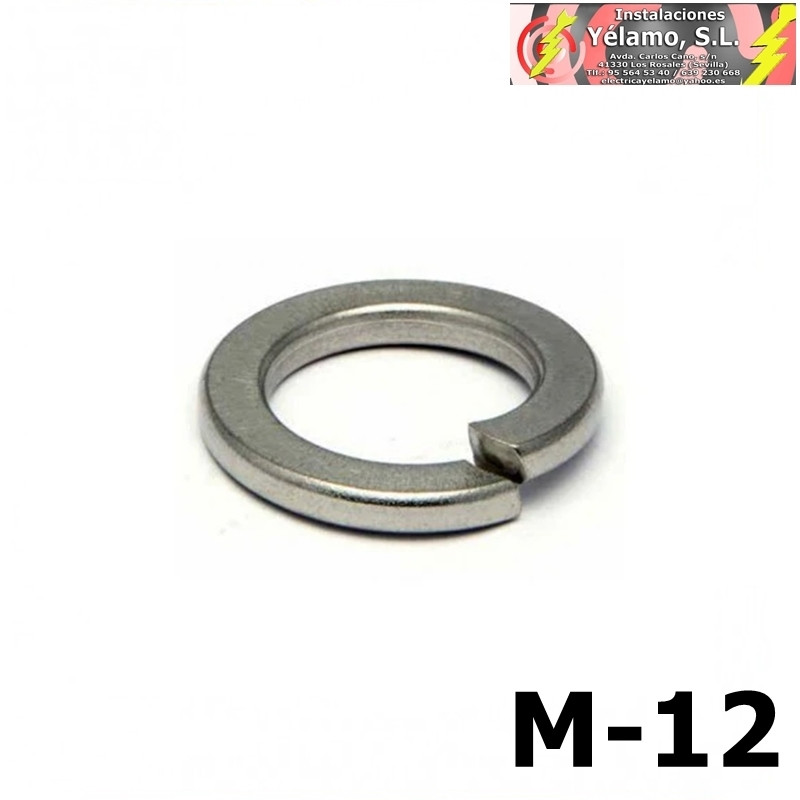 ARANDELAS GROWER MÉTRICA 12 (1 unidad)