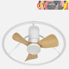 VENTILADOR DC OPORTO 46W BLAN/HAYA 3ASP.66D 4600LM 3000-4000-6500K 6VEL REMOT,TEMPO,3INT.RG