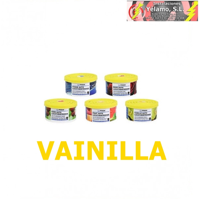 AMBIENTADOR COCHE AROMA VAINILLA