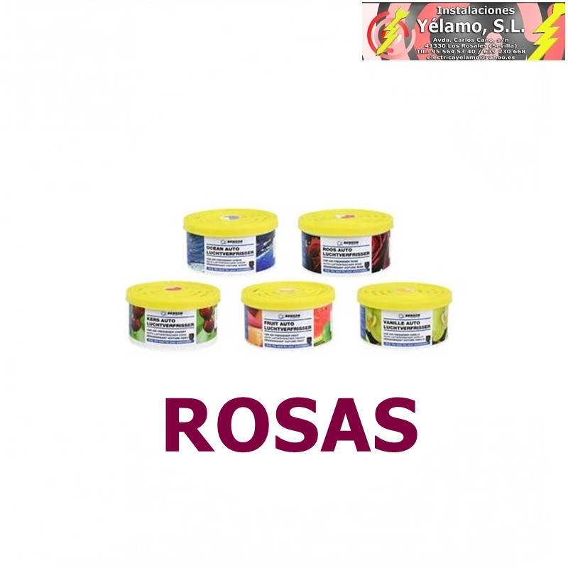 AMBIENTADOR COCHE AROMA ROSAS