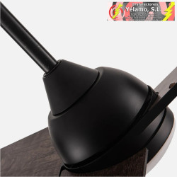 VENTILADOR 22W DC ARGESTES NEGRO 3 ASPAS GRIS 6VELOCIDADES 3COLORES 2180LM 132D C/REMOTO, MEMORIA Y TEMPORIZADOR